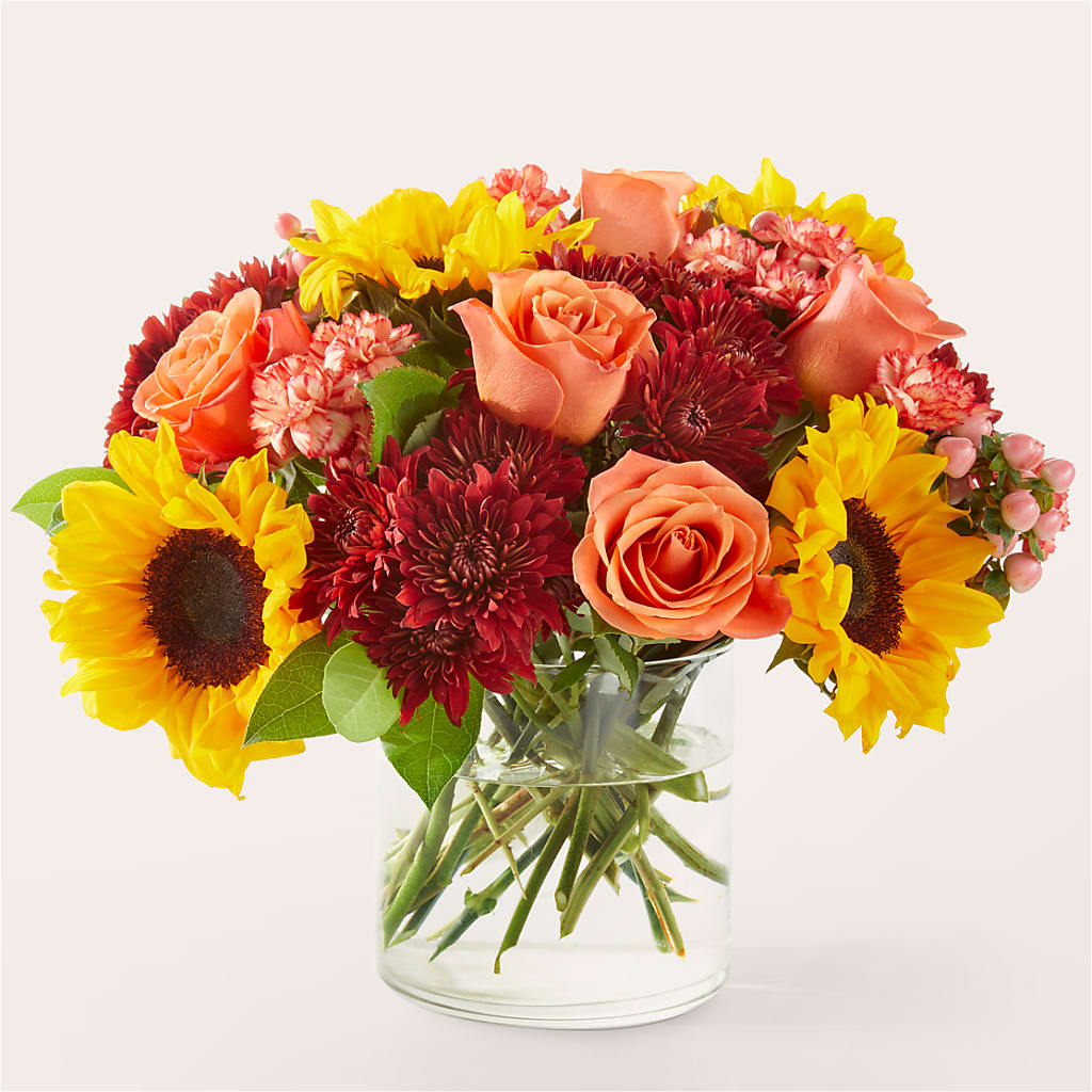 September Sunset Bouquet – Central Market Florist #138, Latham NY