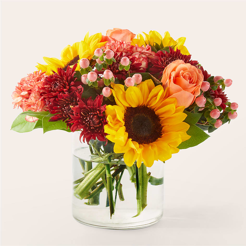 September Sunset Bouquet – Central Market Florist #138, Latham NY