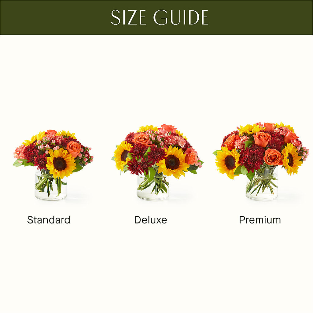 September Sunset Bouquet – Central Market Florist #138, Latham NY