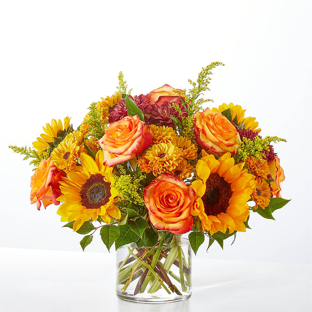 Flannel Scarf Bouquet – Central Market Florist #138, Latham NY