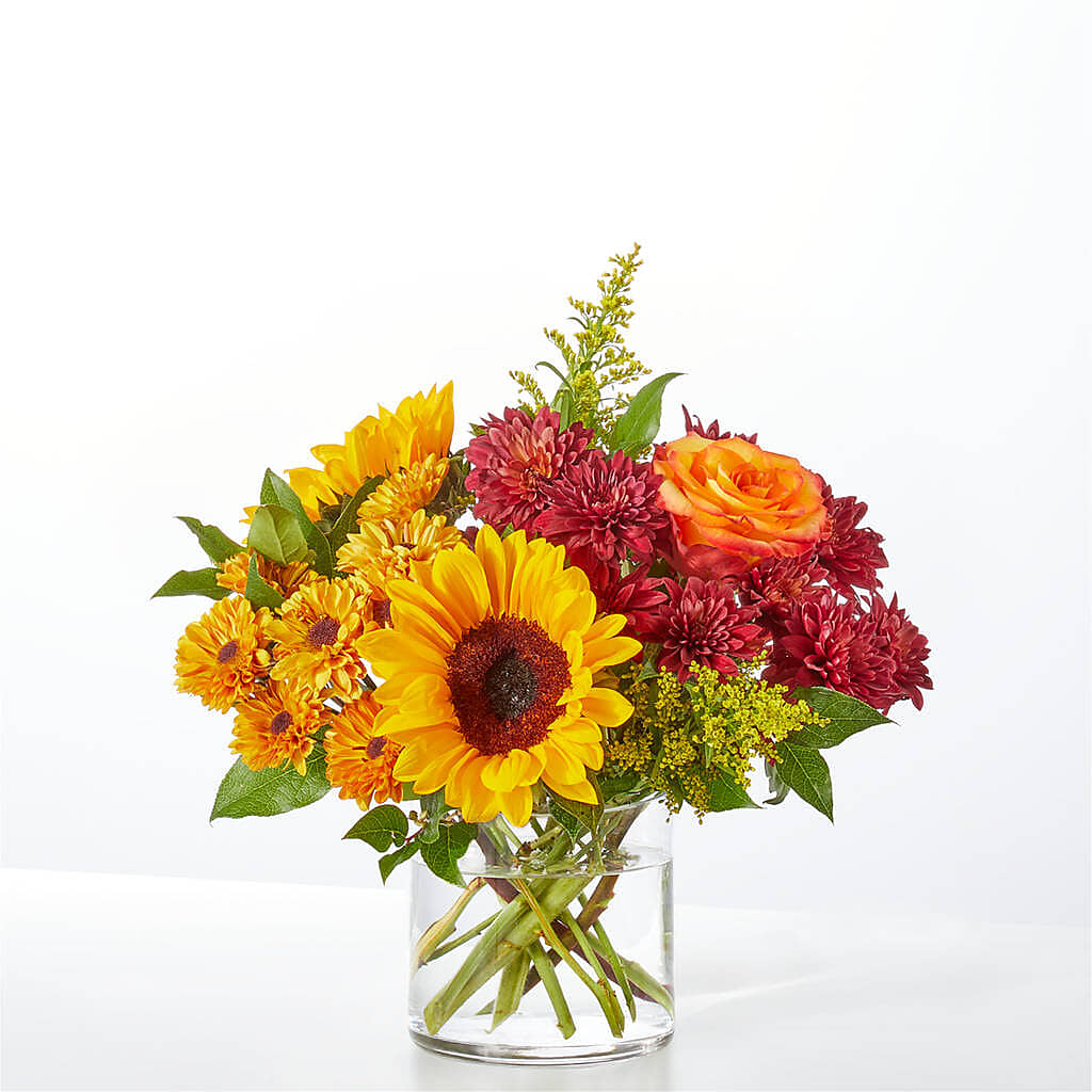 Flannel Scarf Bouquet – Central Market Florist #138, Latham NY