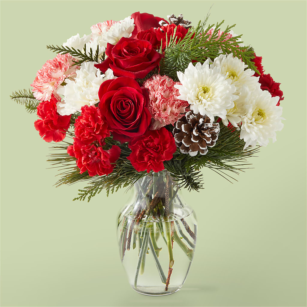 Candy Cane Lane Bouquet – Central Market Florist #138, Latham NY