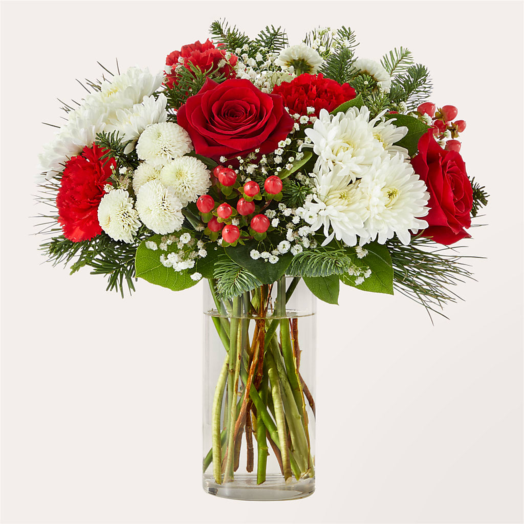 Chance of Flurries Bouquet – Central Market Florist #138, Latham NY