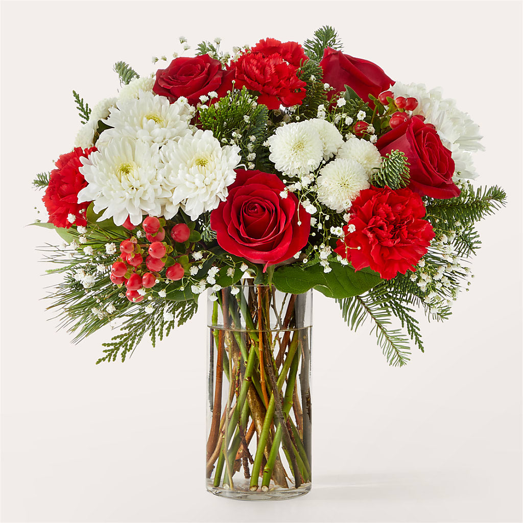 Chance of Flurries Bouquet – Central Market Florist #138, Latham NY