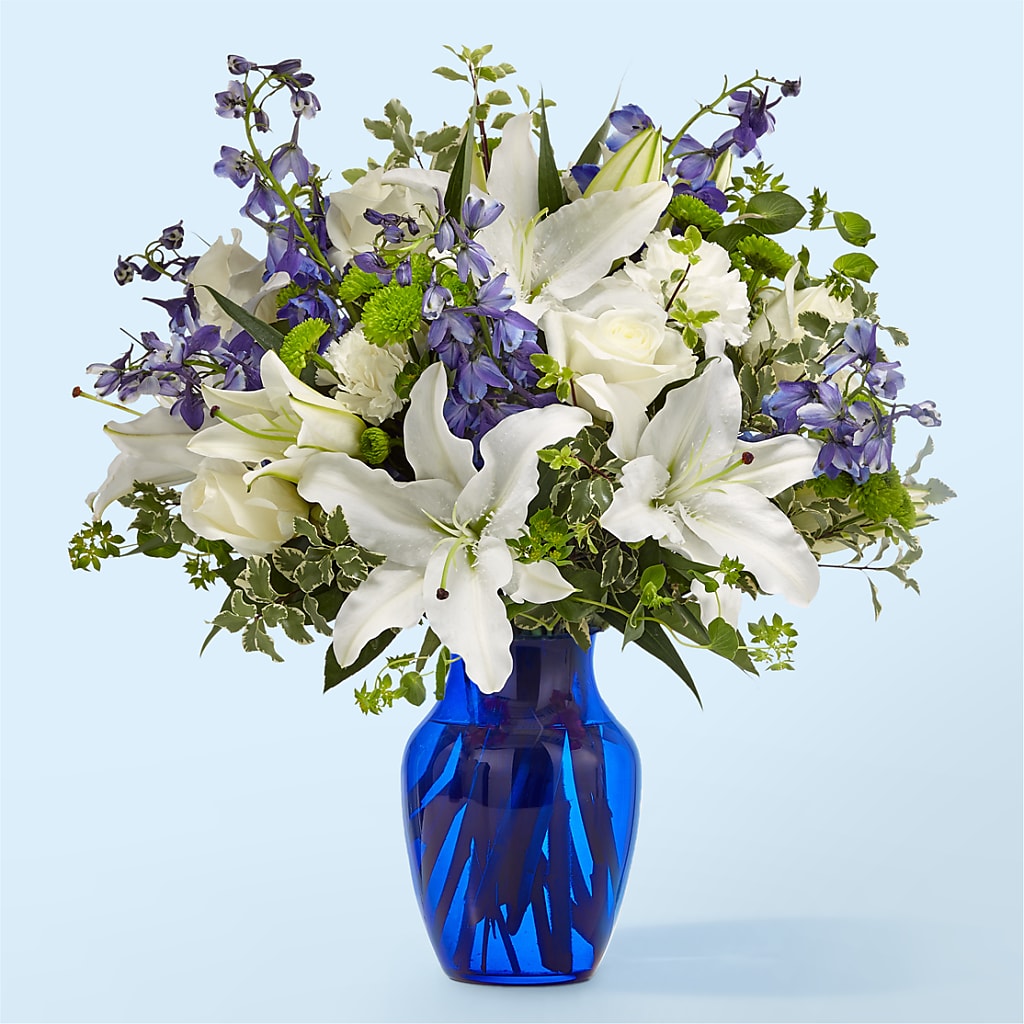 Santorini Bouquet – Central Market Florist #138, Latham NY