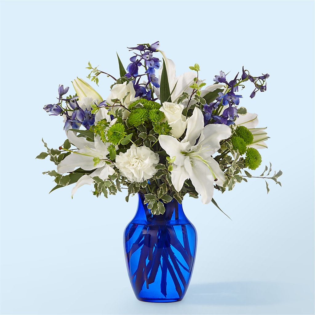 Santorini Bouquet – Central Market Florist #138, Latham NY