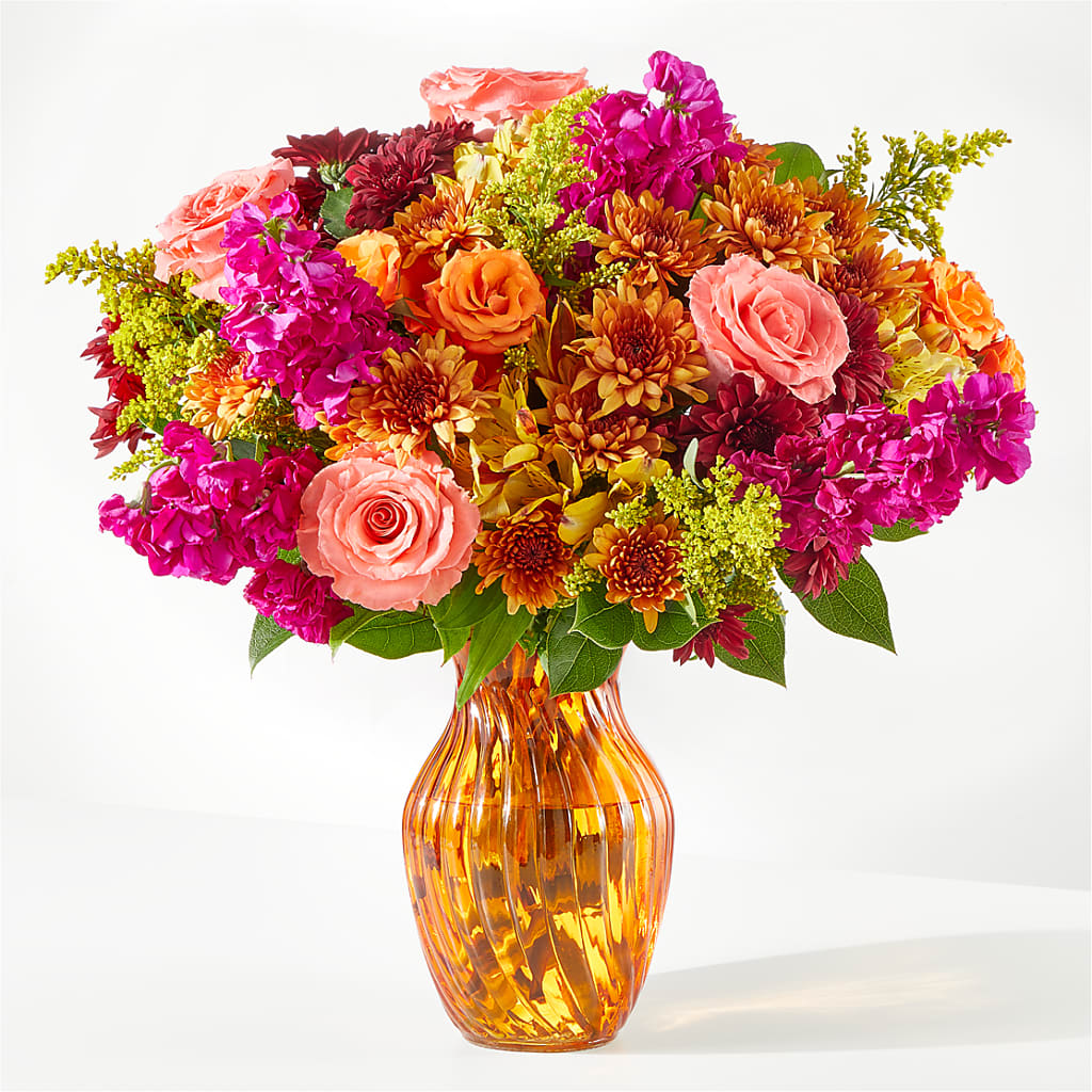 Amber Muse Bouquet – Central Market Florist #138, Latham NY