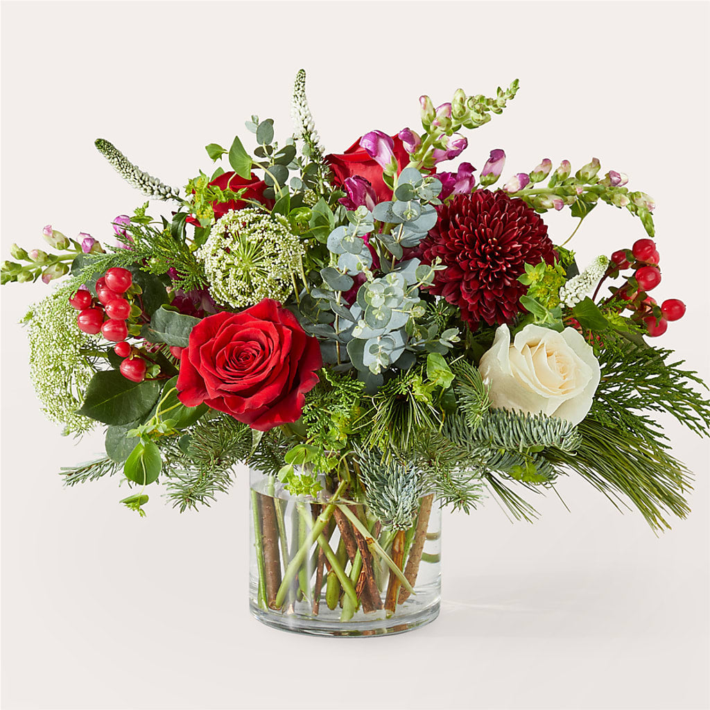 Cranberry Fizz Bouquet – Central Market Florist #138, Latham NY