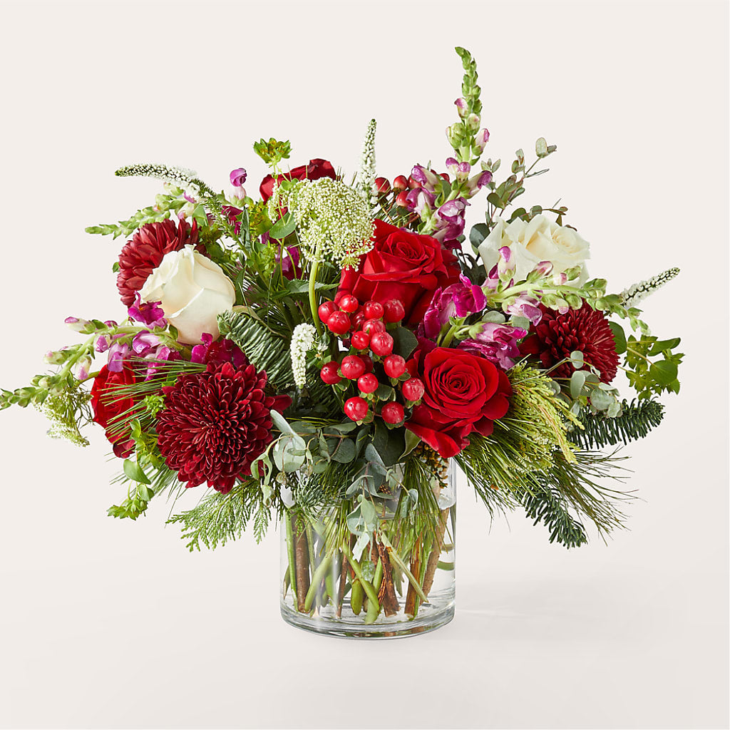 Cranberry Fizz Bouquet – Central Market Florist #138, Latham NY