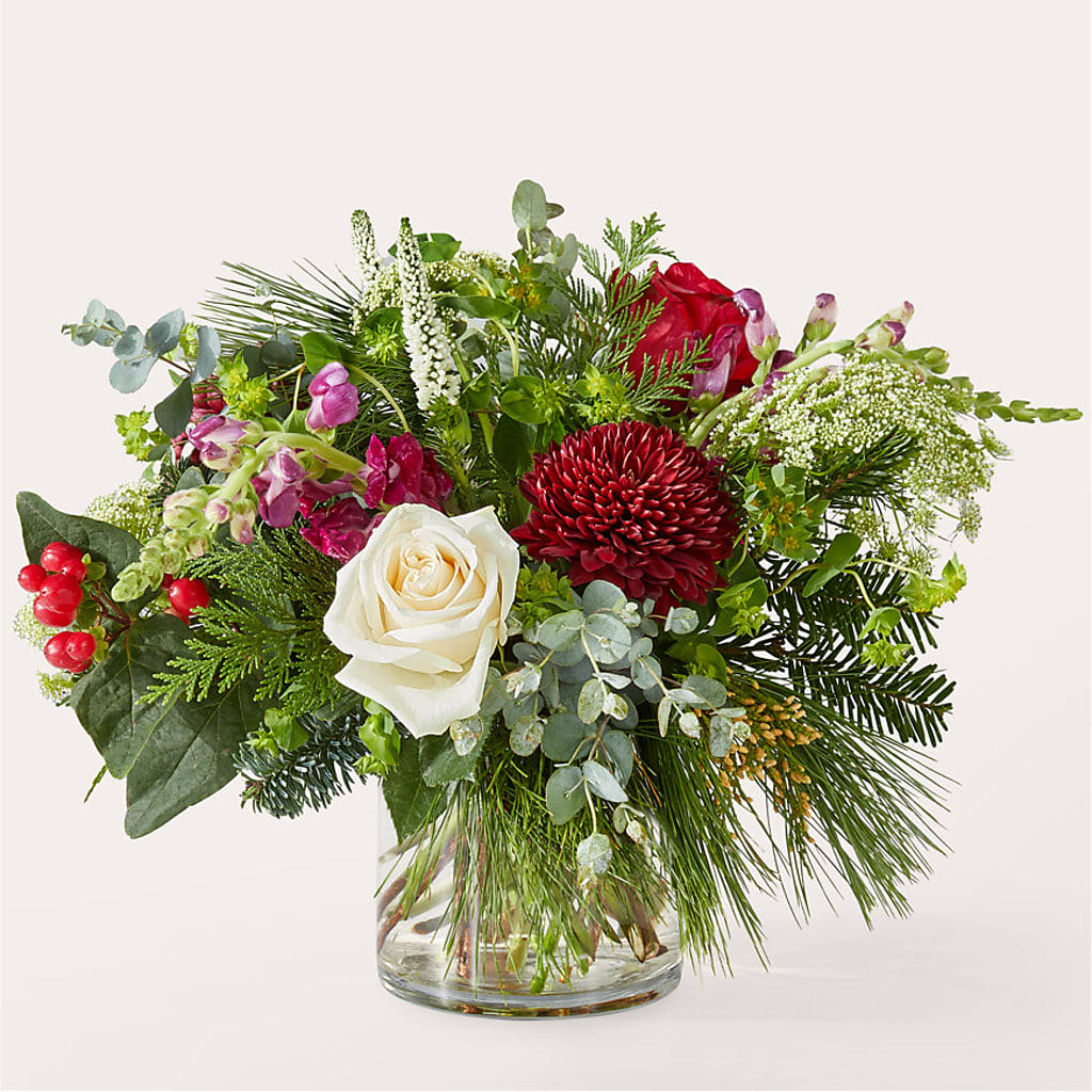 Cranberry Fizz Bouquet – Central Market Florist #138, Latham NY