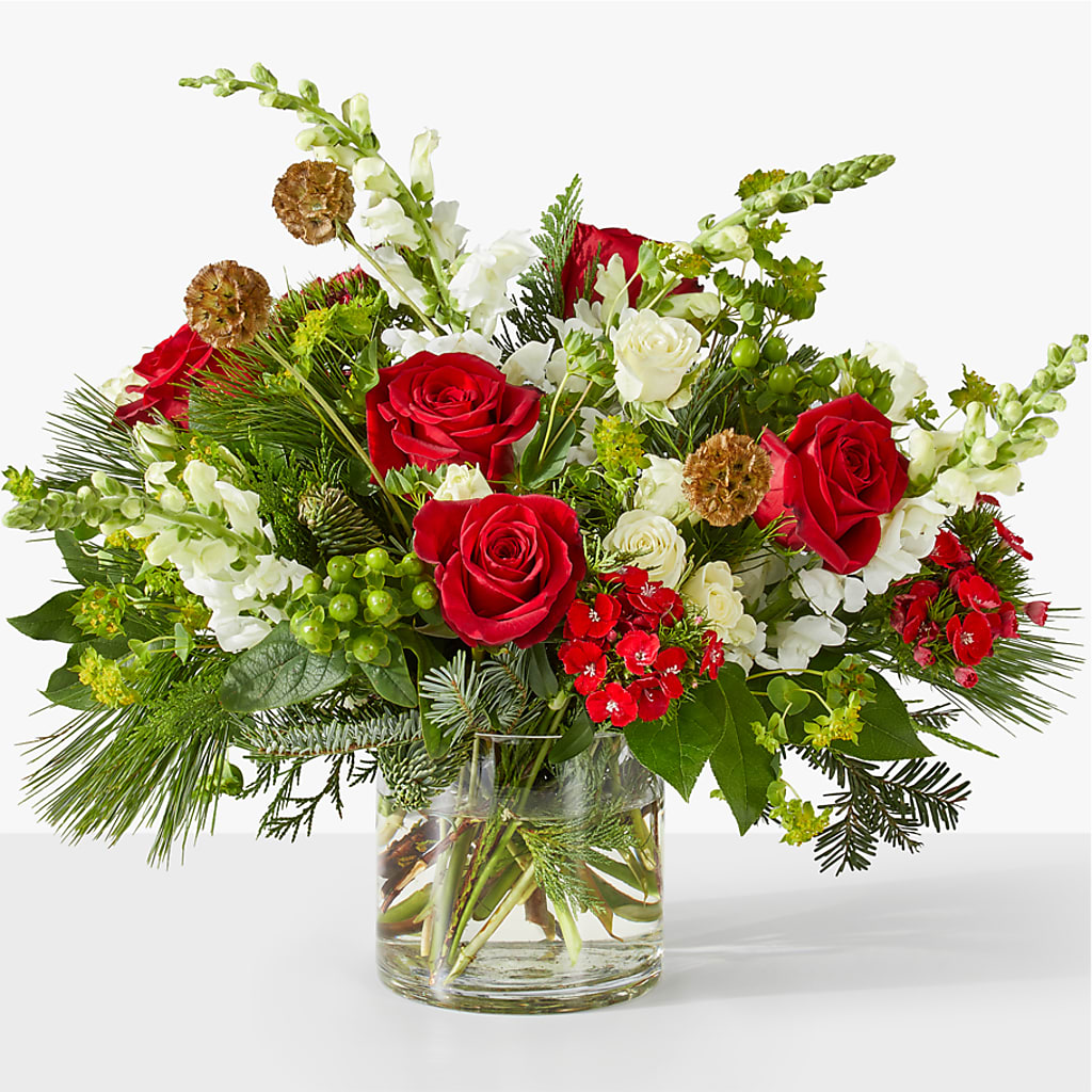 Deck the Halls Bouquet – Central Market Florist #138, Latham NY