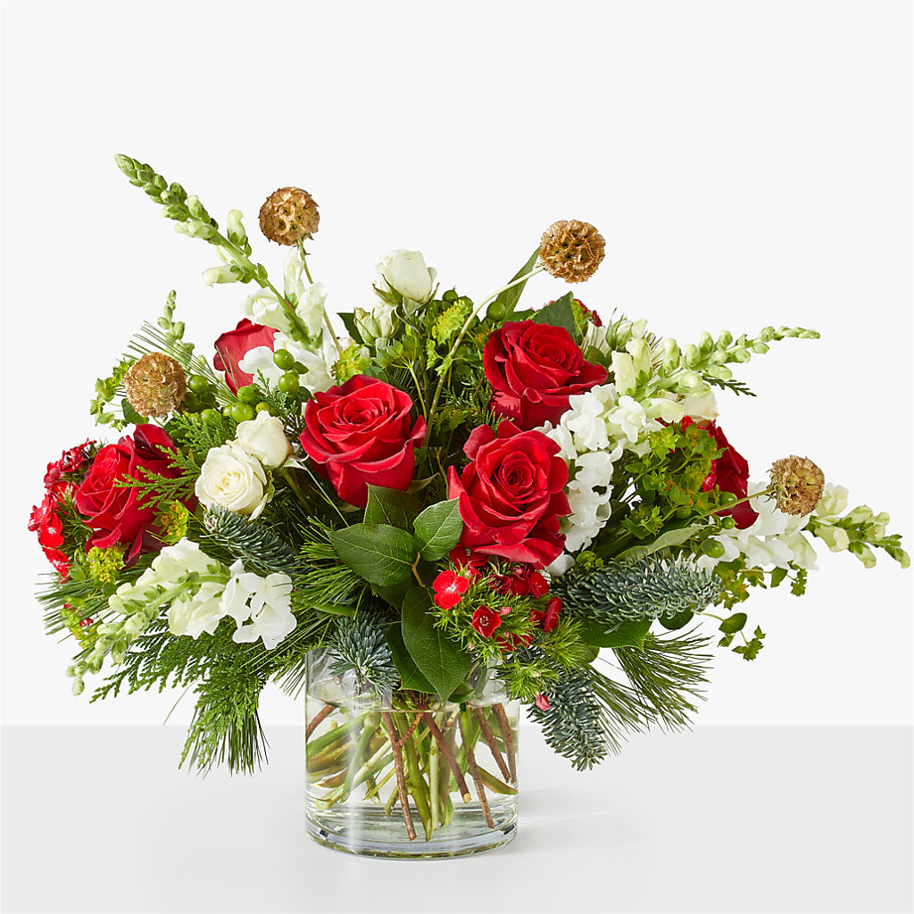 Deck the Halls Bouquet – Central Market Florist #138, Latham NY