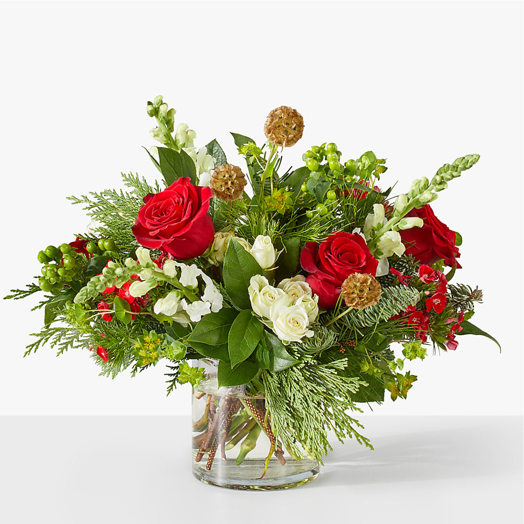 Deck the Halls Bouquet – Central Market Florist #138, Latham NY