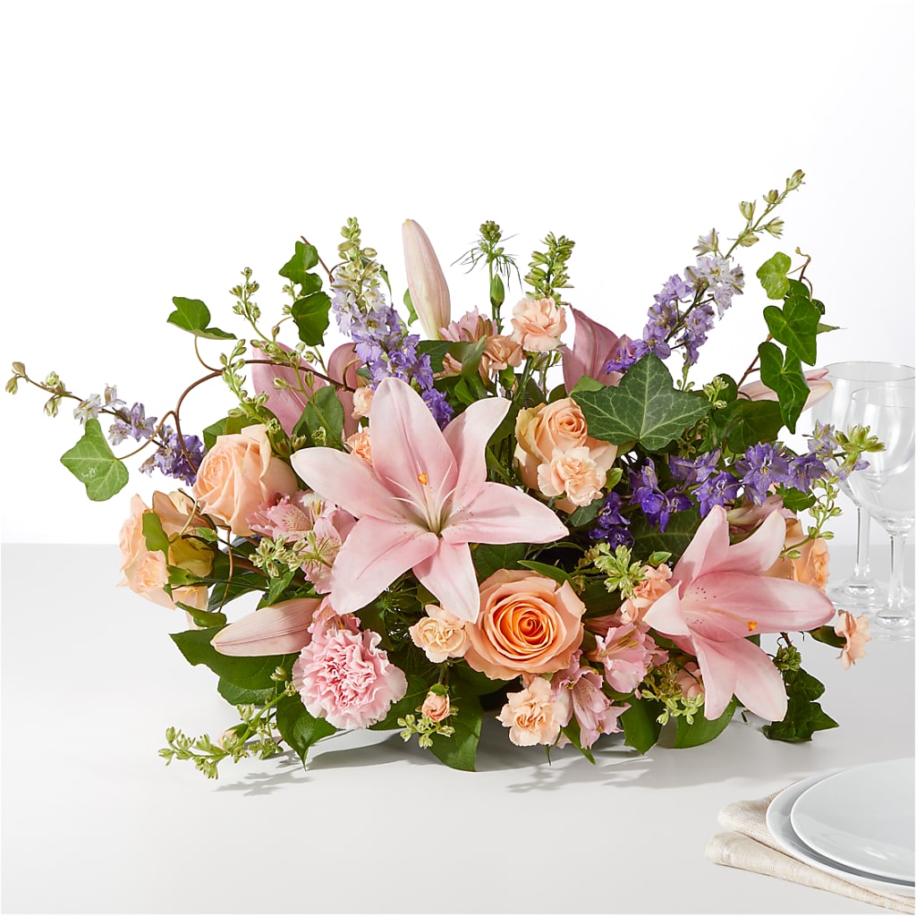Blossom Time Centerpiece – Central Market Florist #138, Latham NY