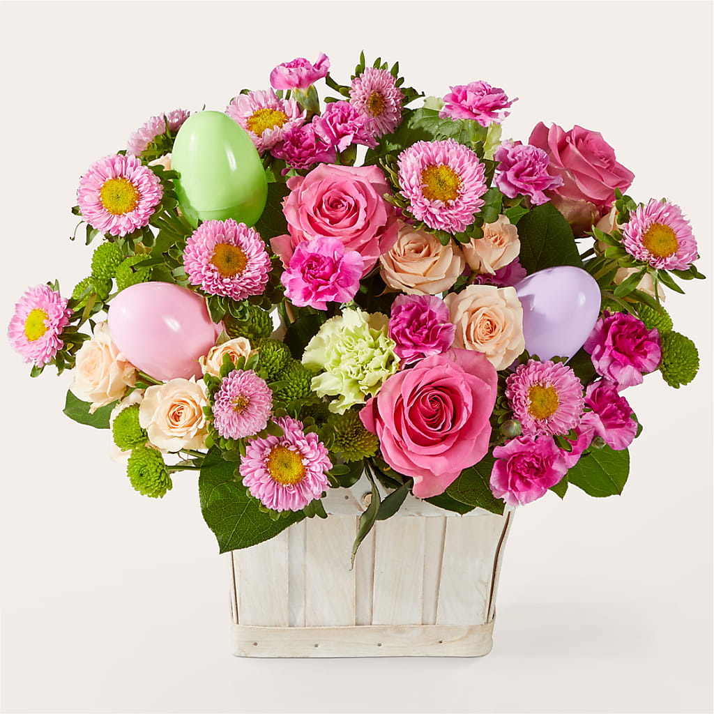 Get Eggcited Basket – Central Market Florist #138, Latham NY