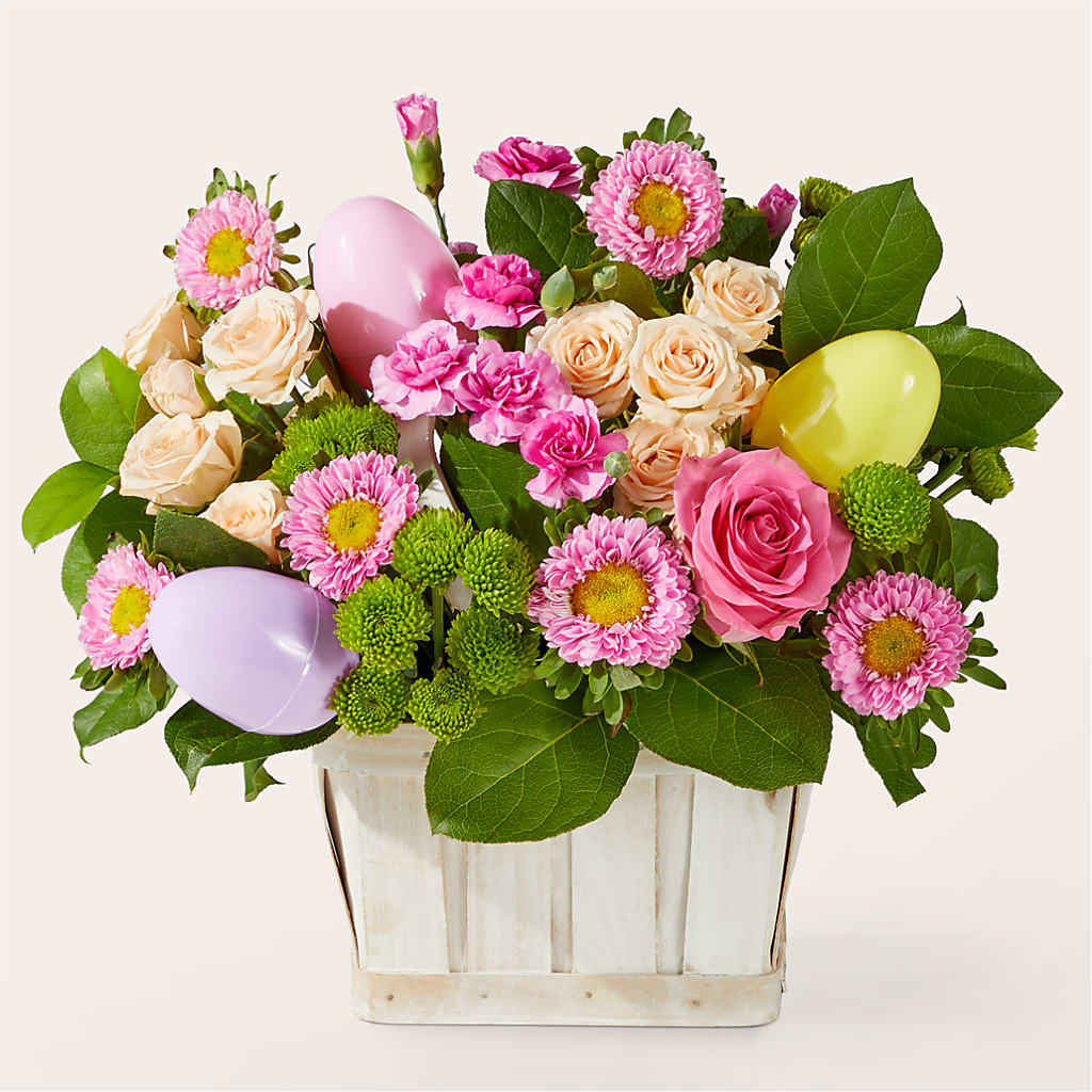 Get Eggcited Basket – Central Market Florist #138, Latham NY