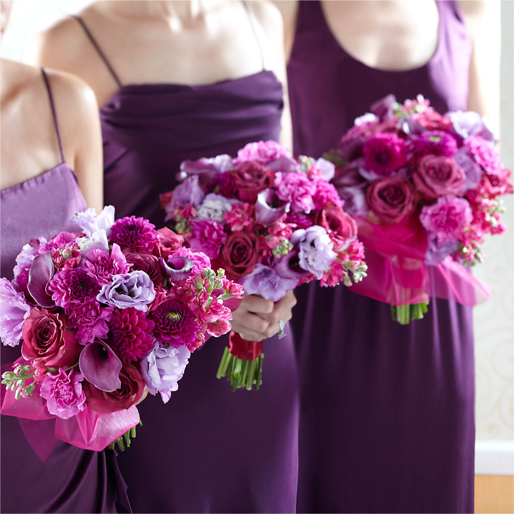 Bridesmaid's Garden Bouquet – Central Market Florist #138, Latham NY