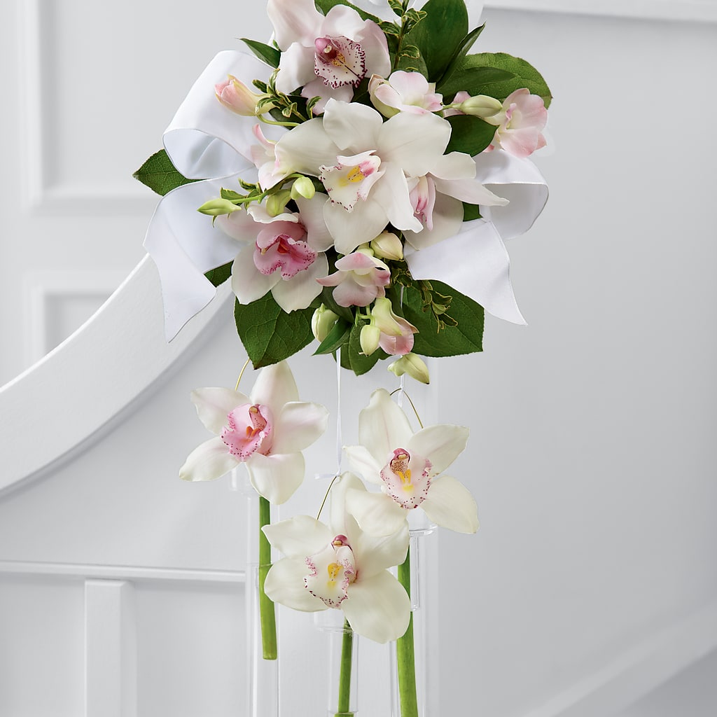 Perfect Entrance Pew Arrangement – Central Market Florist #138, Latham NY