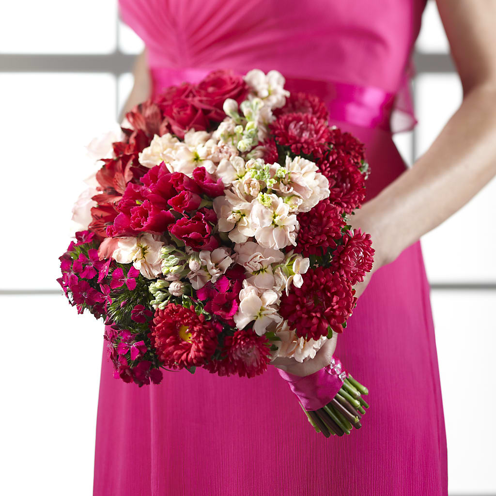 Pink Effervescence Bouquet – Central Market Florist #138, Latham NY