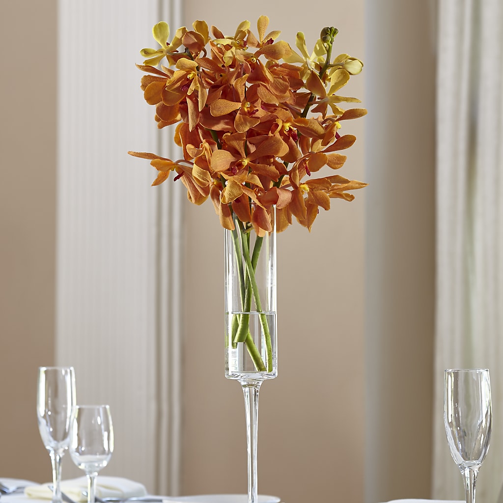 Orange Mokara Bouquet – Central Market Florist #138, Latham NY