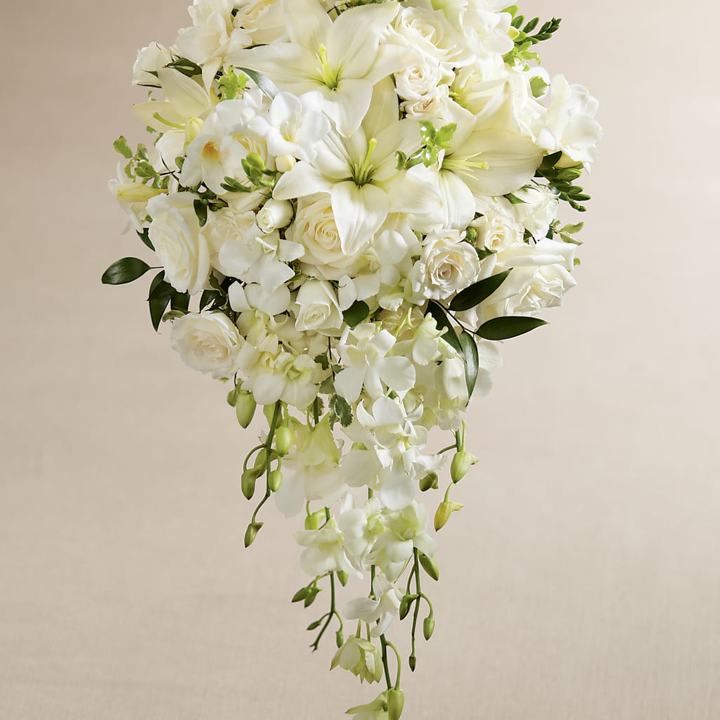 White Wonders Bouquet – Central Market Florist #138, Latham NY