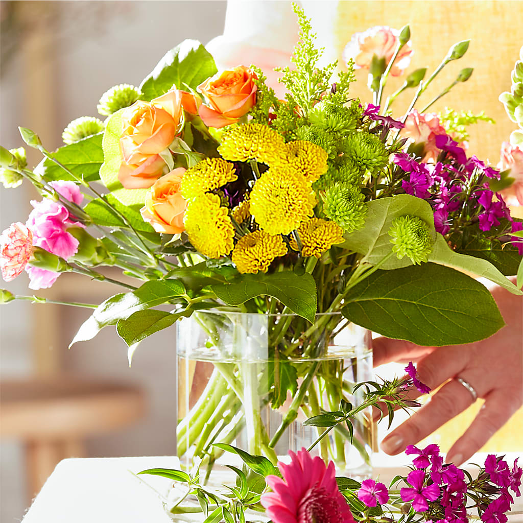 Bold & Bright – A Florist Original –  Central Market Florist #138, Latham NY