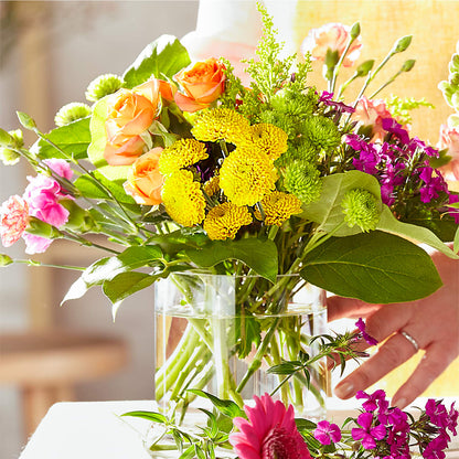 Bold & Bright – A Florist Original –  Central Market Florist #138, Latham NY