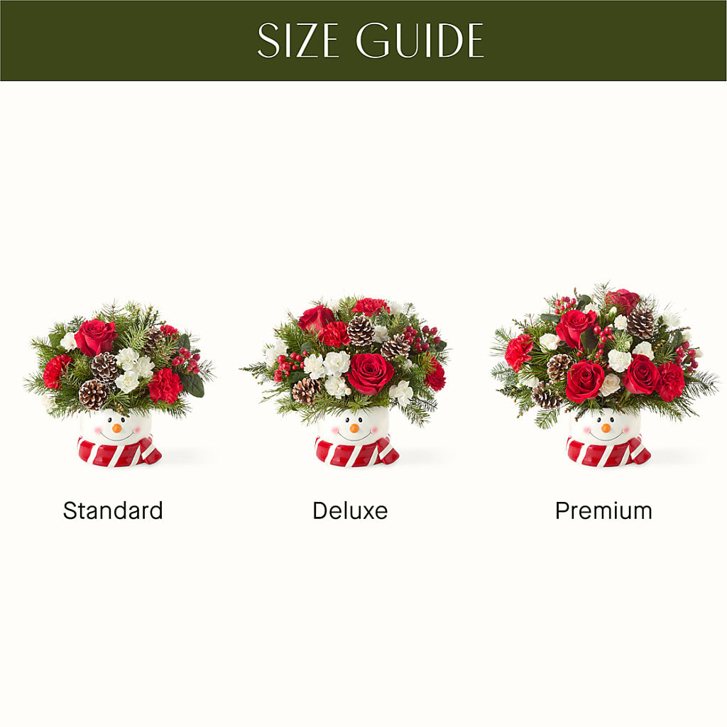 Jolly Snowman Bouquet –  Central Market Florist #138, Latham NY