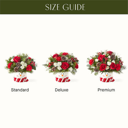 Jolly Snowman Bouquet –  Central Market Florist #138, Latham NY
