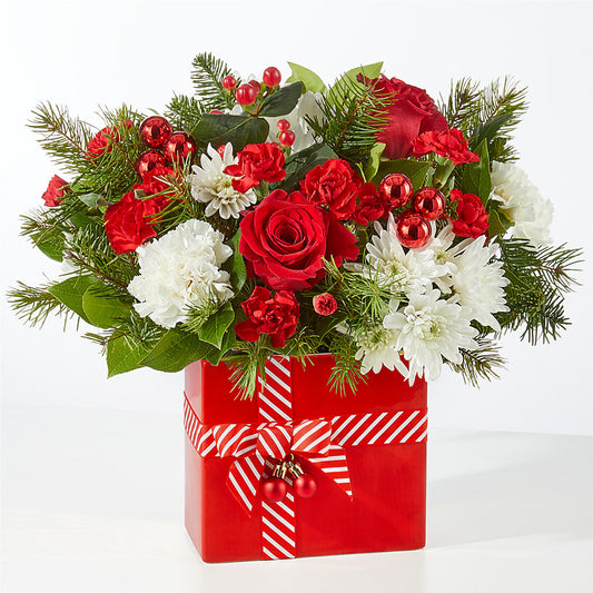 Presents Under the Tree Bouquet –  Central Market Florist #138, Latham NY