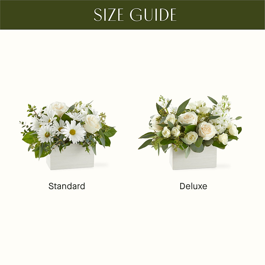 Fresh Linen Box Bouquet –  Central Market Florist #138, Latham NY