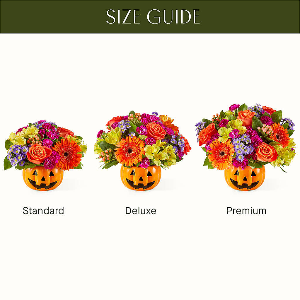Tricks & Treats Pumpkin –  Central Market Florist #138, Latham NY