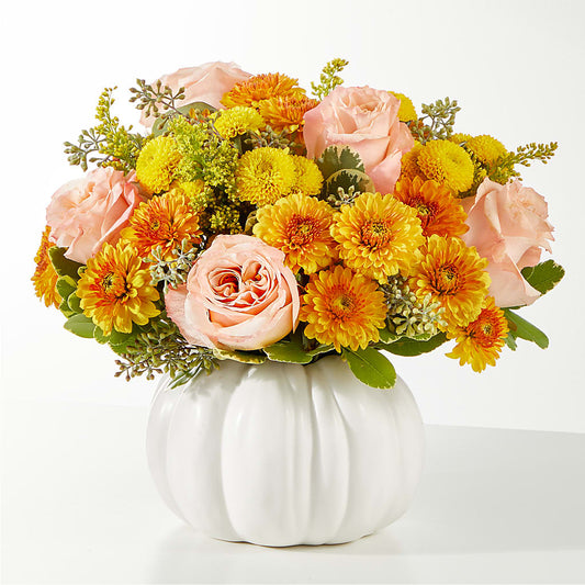 Peachy Pumpkin –  Central Market Florist #138, Latham NY