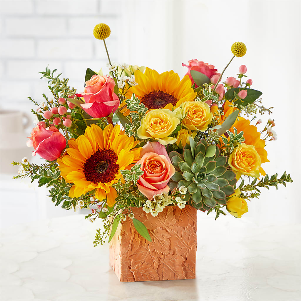 Sunflower Season Bouquet –  Central Market Florist #138, Latham NY