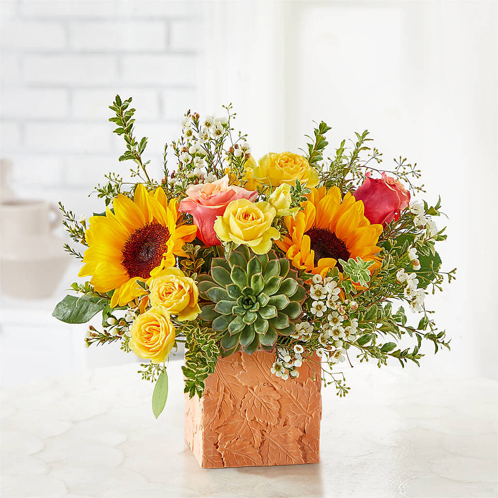 Sunflower Season Bouquet –  Central Market Florist #138, Latham NY