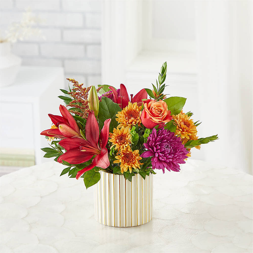 Burgundy Landscape Bouquet –  Central Market Florist #138, Latham NY