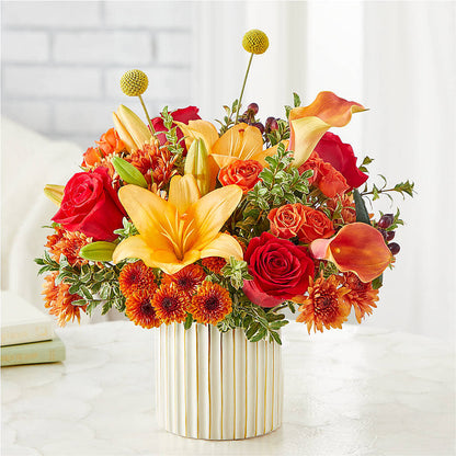 Scarlet Skies Bouquet –  Central Market Florist #138, Latham NY