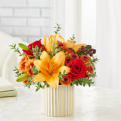 Scarlet Skies Bouquet –  Central Market Florist #138, Latham NY