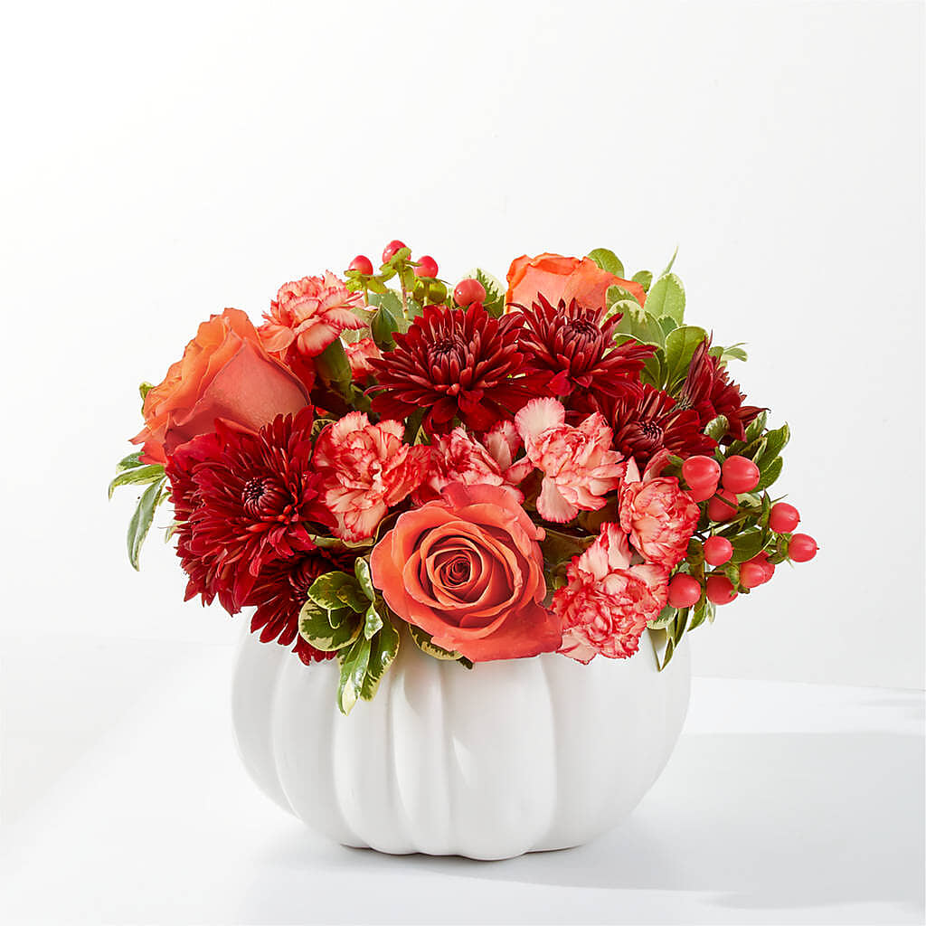 Autumn Air Pumpkin Bouquet –  Central Market Florist #138, Latham NY