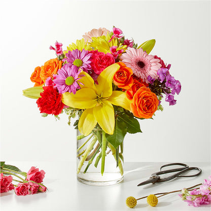 Cue the Confetti - A Florist Original –  Central Market Florist #138, Latham NY
