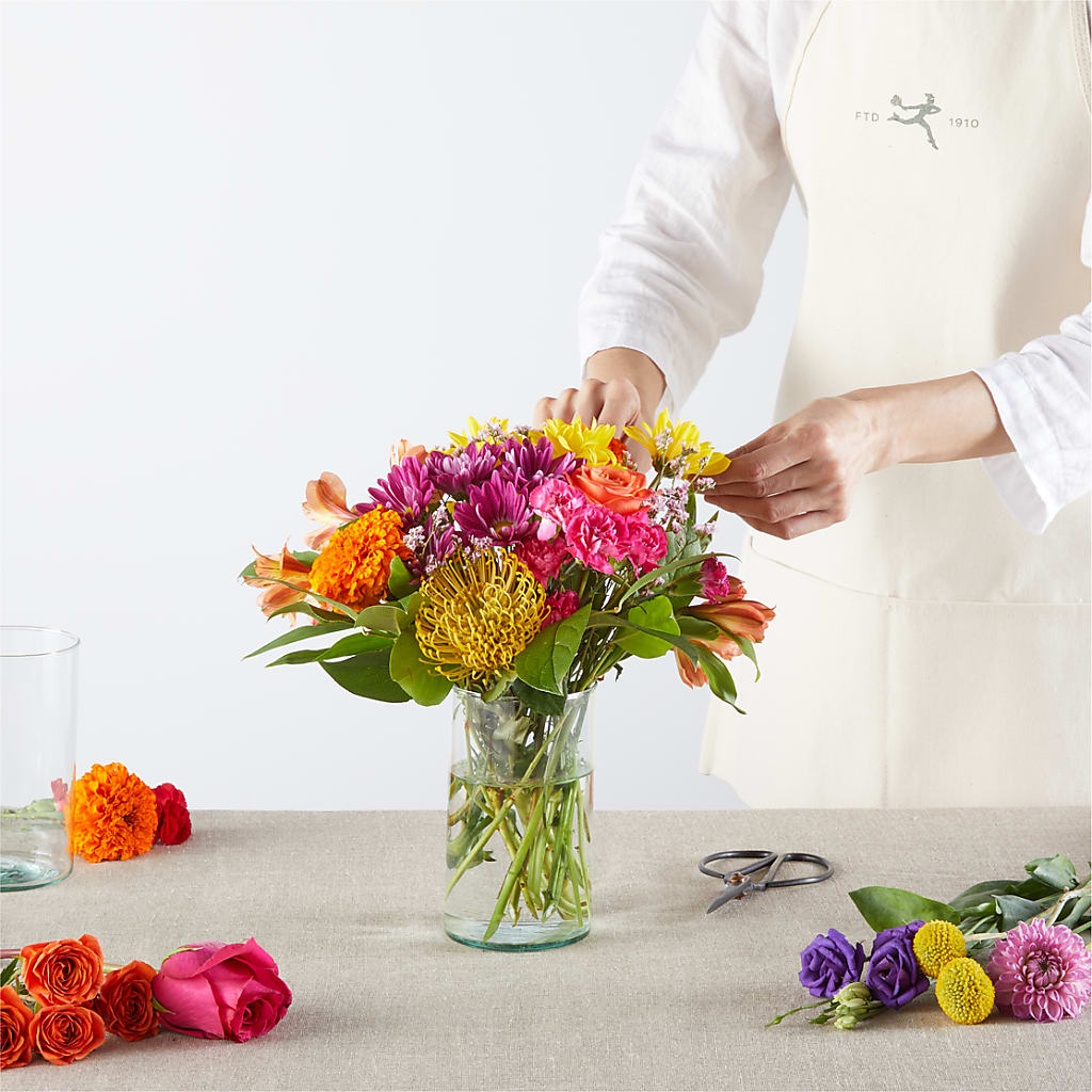 Feast of Color – A Florist Original –  Central Market Florist #138, Latham NY