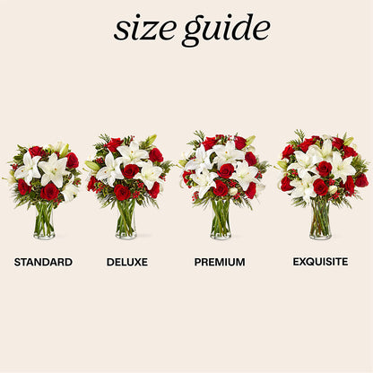 Sparkling Snowflakes Bouquet –  Central Market Florist #138, Latham NY