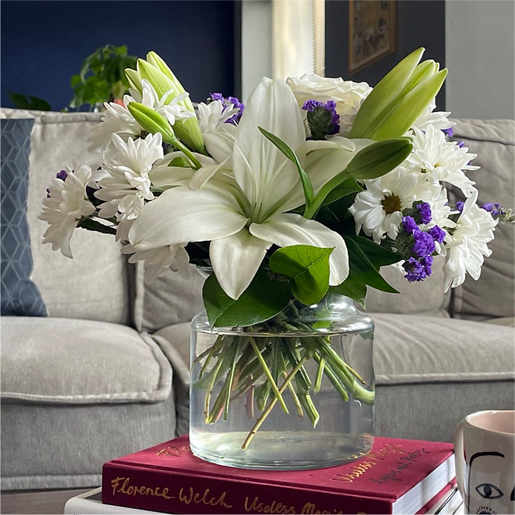 Beyond Blue Bouquet –  Central Market Florist #138, Latham NY