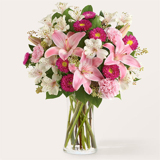 Feeling Fuchsia Bouquet –  Central Market Florist #138, Latham NY