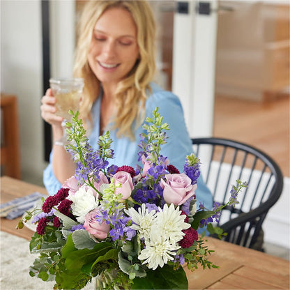 Violet Frost Bouquet –  Central Market Florist #138, Latham NY