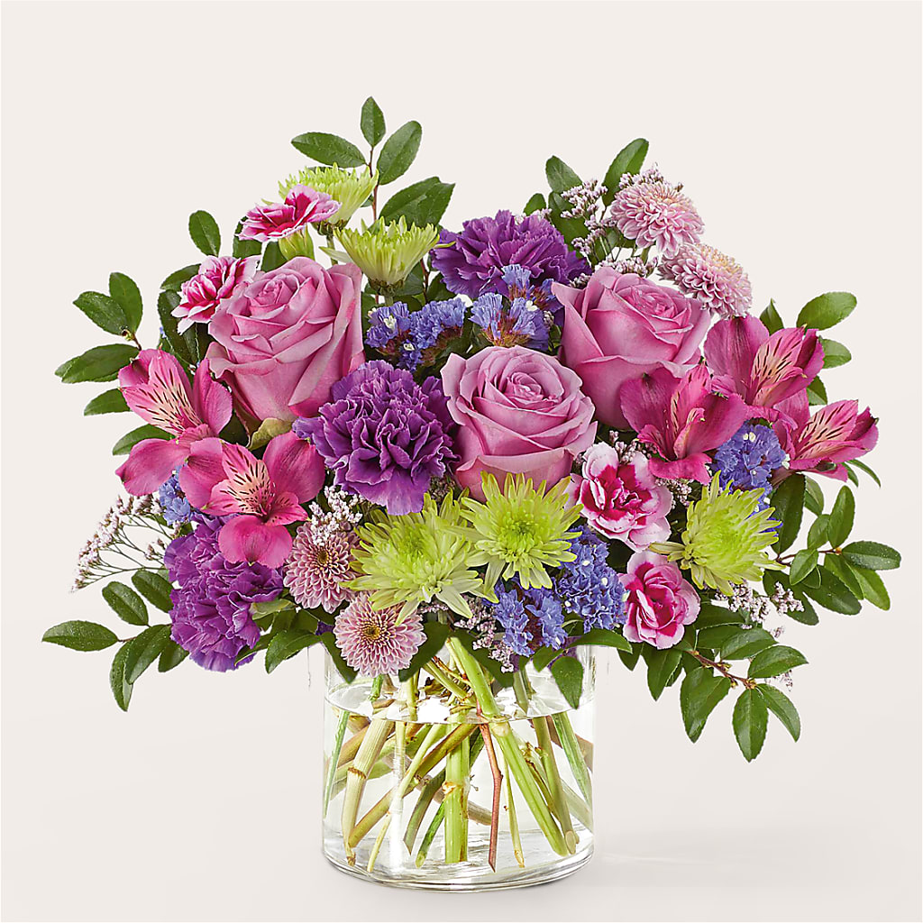 Glass Half Full Bouquet –  Central Market Florist #138, Latham NY