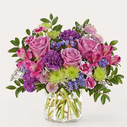 Glass Half Full Bouquet –  Central Market Florist #138, Latham NY