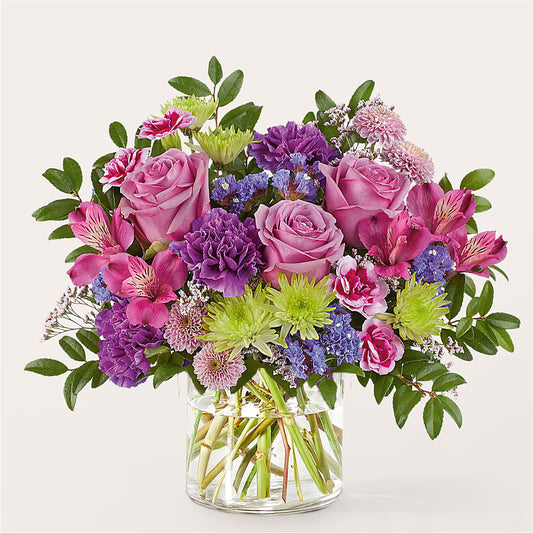 Glass Half Full Bouquet –  Central Market Florist #138, Latham NY