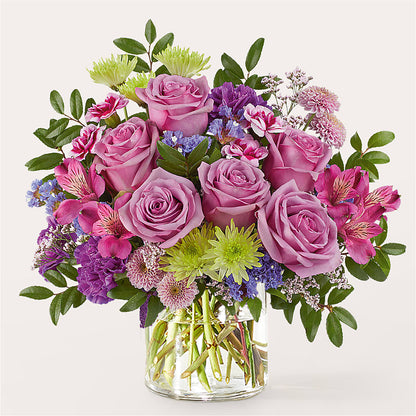 Glass Half Full Bouquet –  Central Market Florist #138, Latham NY