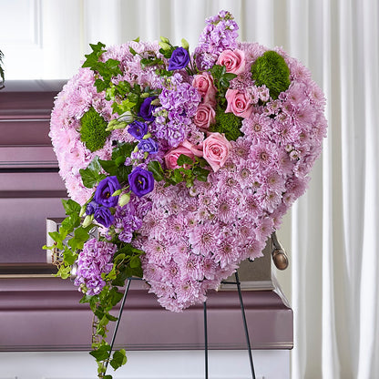 Treasured Love Standing Heart –  Central Market Florist #138, Latham NY